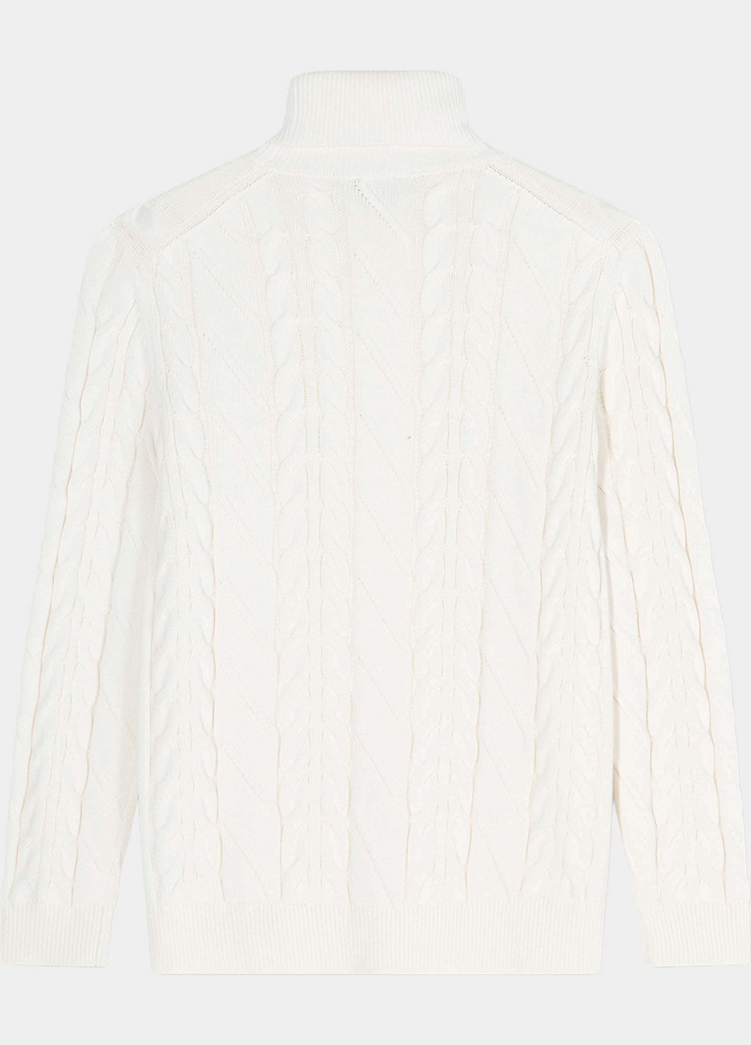 Olymp Coltrui heren Beige Pullover Strick 531525/01