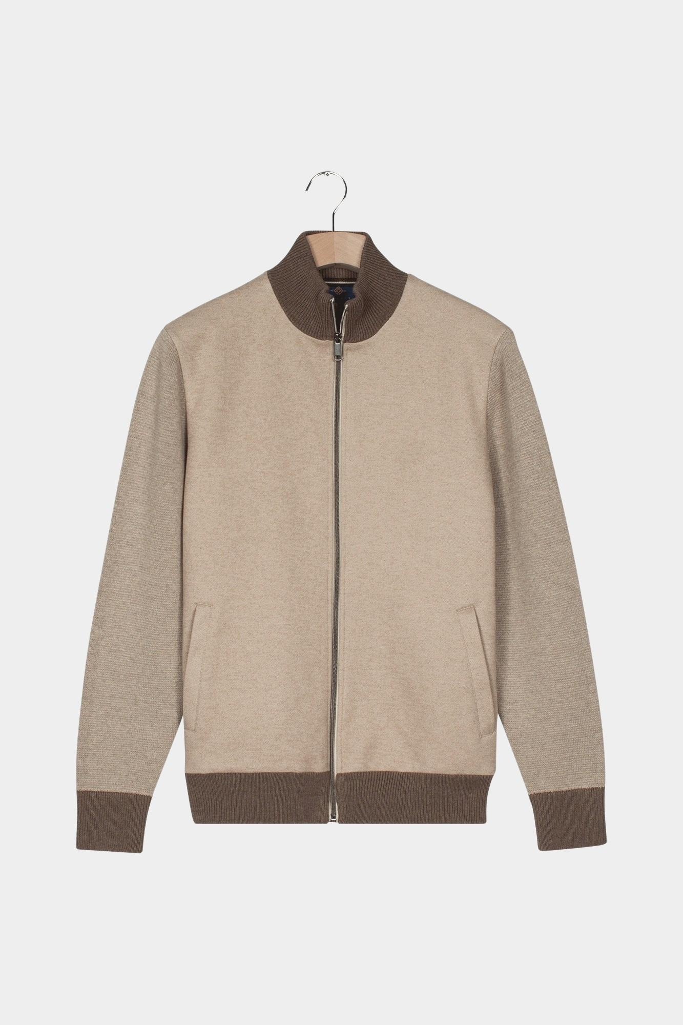 Baileys Vest Wit Cardigan Zip  front soft flan 522093/815