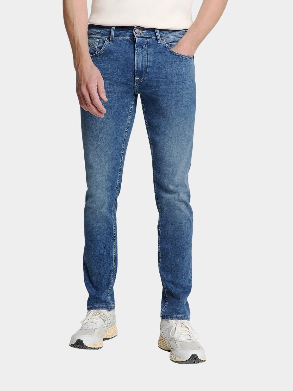 No Excess 5-Pocket Jeans Blauw Denim, Regular 711, Stretch N711D29N1/220