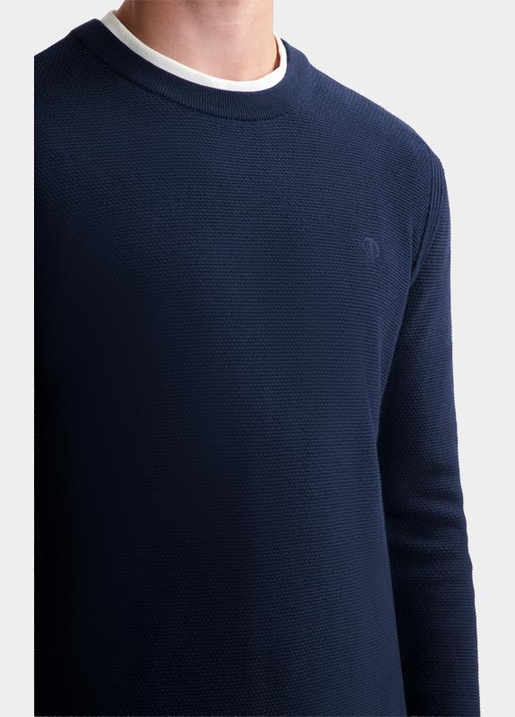 Dstrezzed Pullover Blauw Mercury Crew 405566-NOS/649S