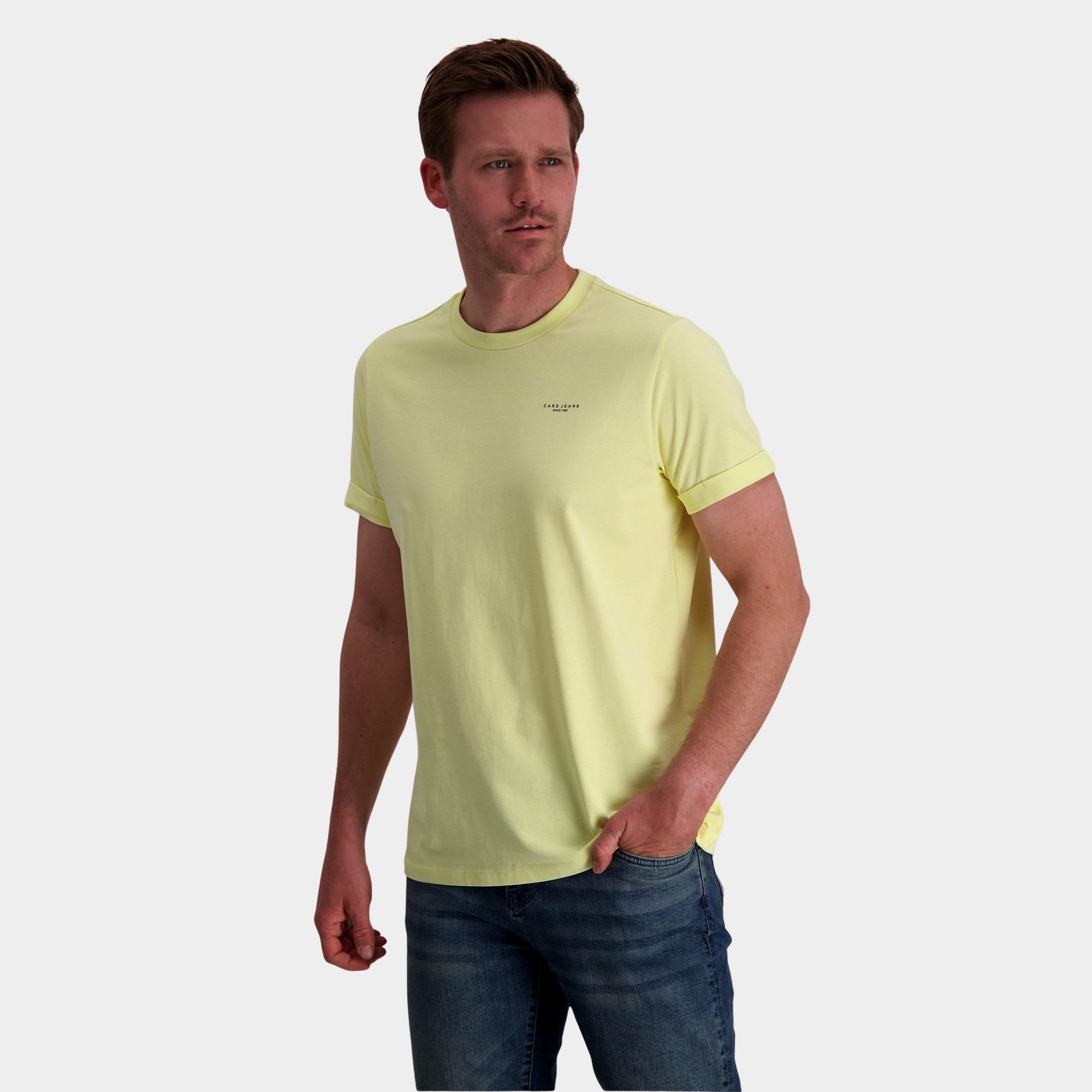 Cars Jeans T-shirt korte mouw Geel FESTER 64437/30