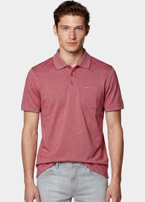Commander flag Polo heren Rood  214008350/401