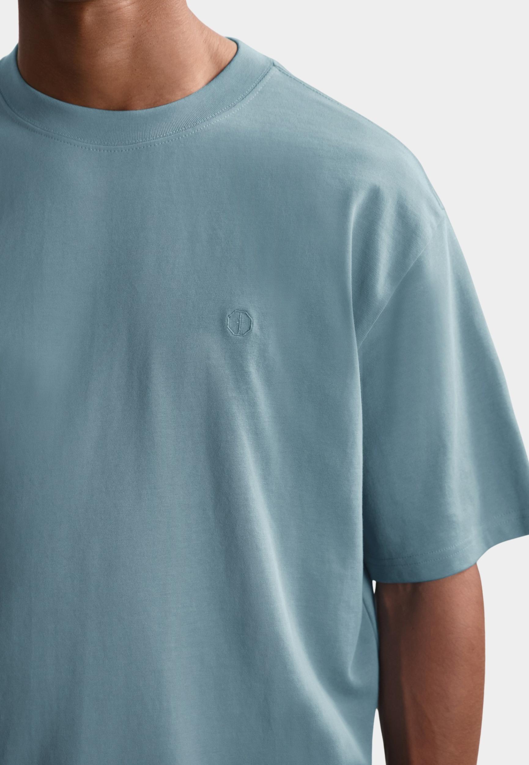 Dstrezzed T-shirt korte mouw Blauw Collin SS Tee 203012-AW25/630