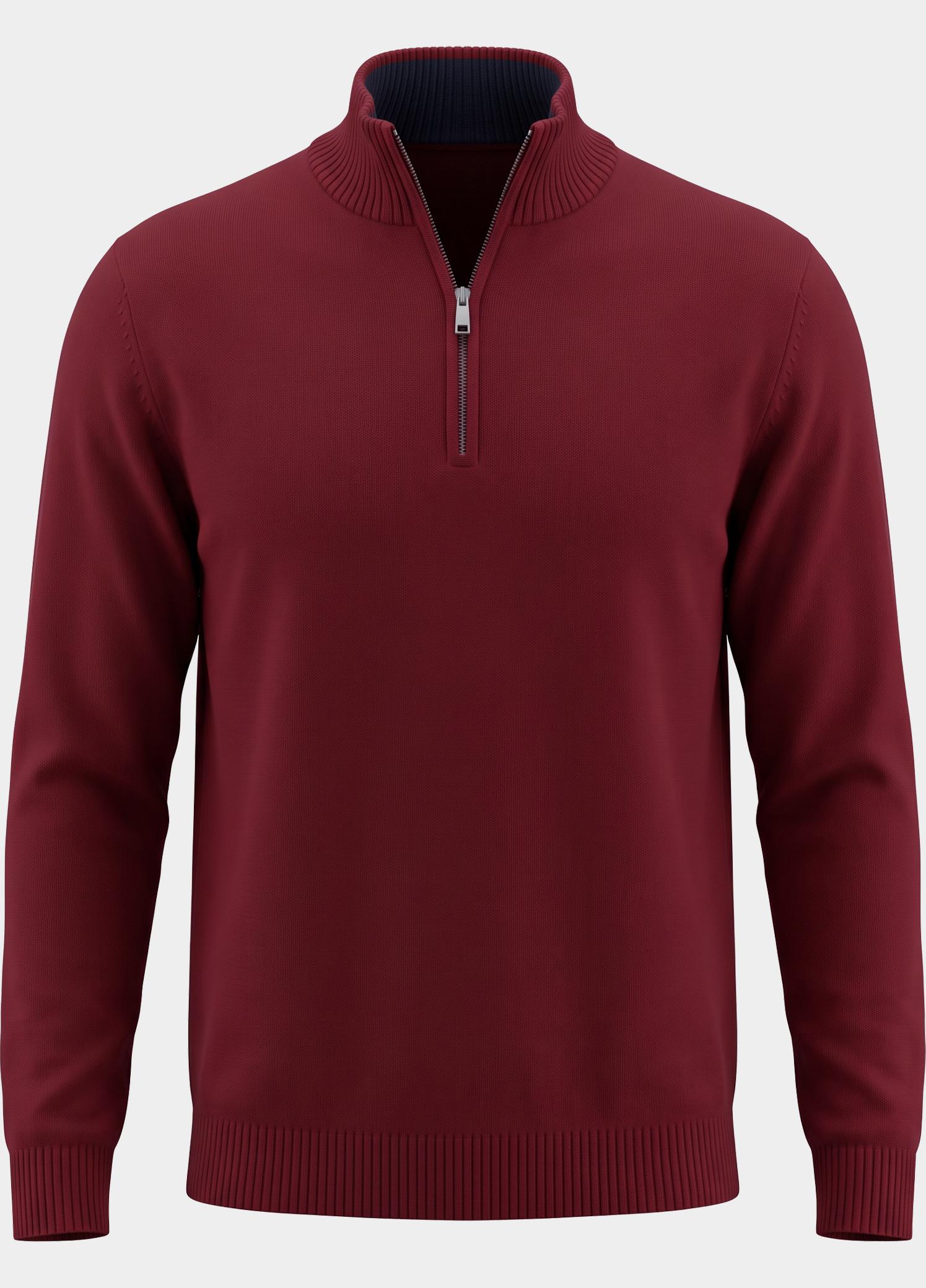 Bos Half Zip Rood  3042900/735