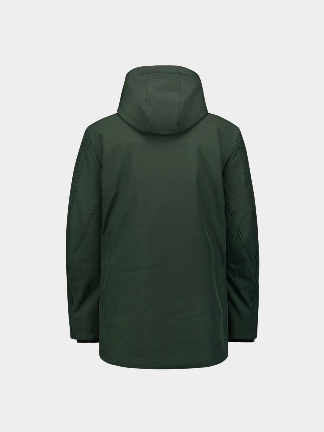 No Excess Winterjack Groen Jacket Medium Long Fit Hooded 25630818/186
