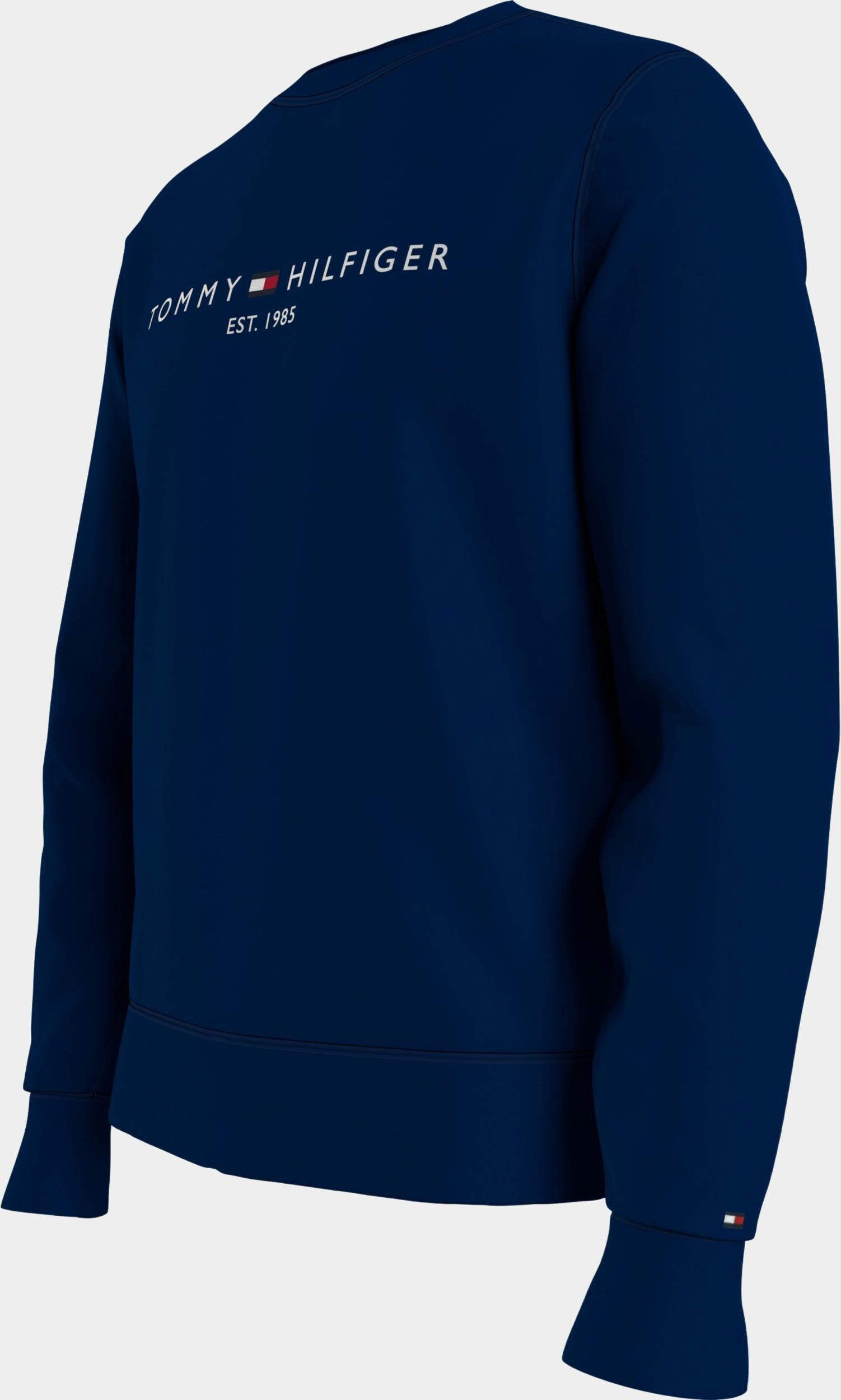 Tommy Hilfiger Sweater Blauw Tommy Logo Sweatshirt MW0MW11596/DW5