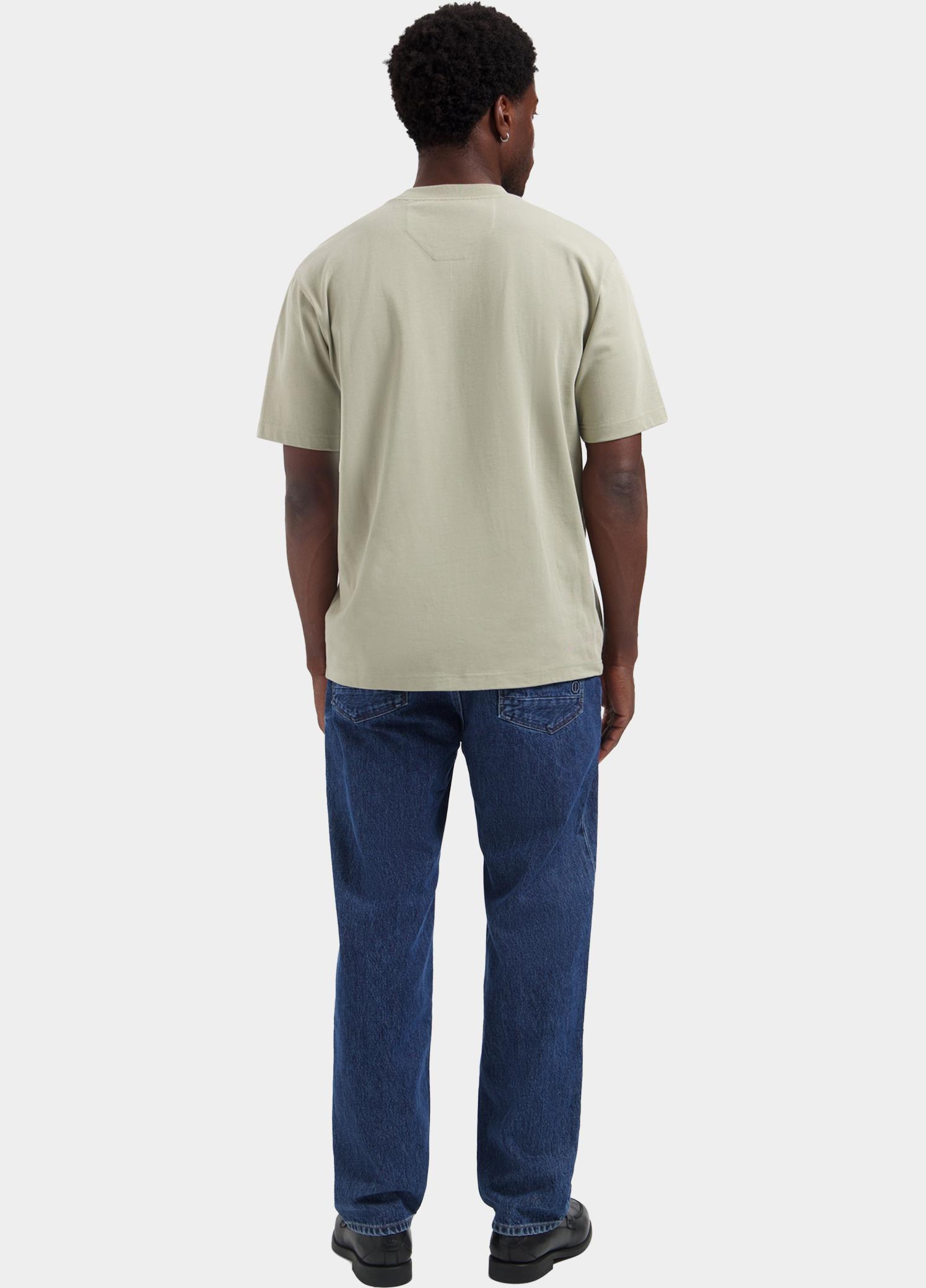 Dstrezzed T-shirt heren Beige Collin SS Tee 203012/278