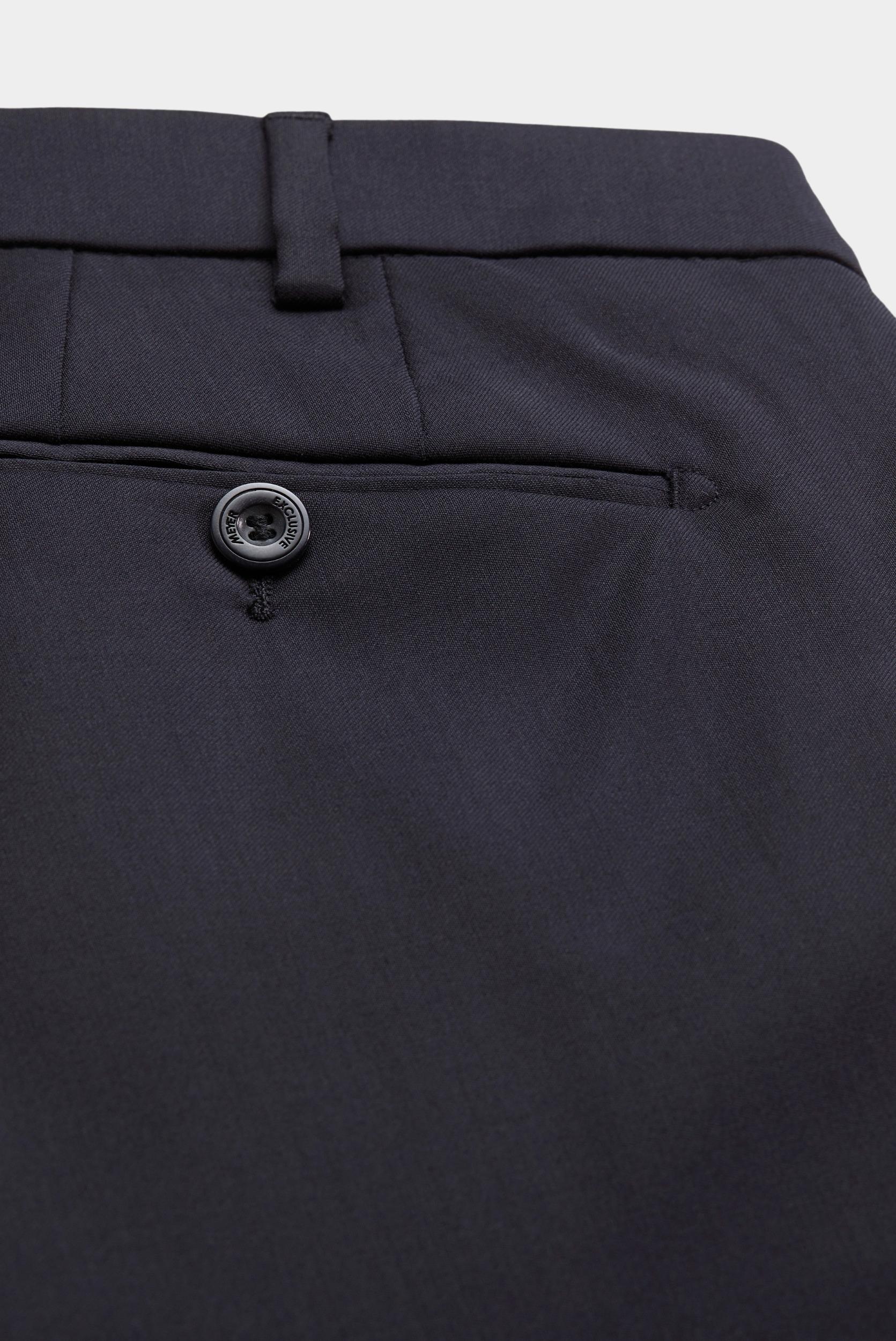Meyer Wollen Pantalon Blauw BONN Art.9-8400 1029840000/18
