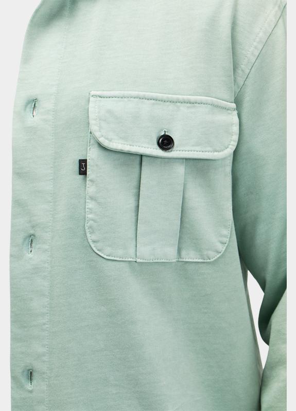 Butcher of Blue Overshirt Groen Phil M2613043/118