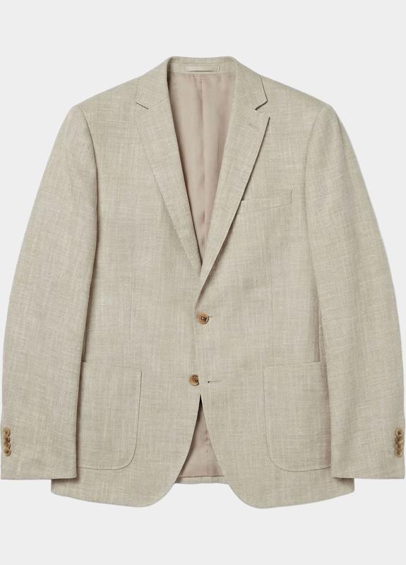 Bos Colbert Beige Leek Jacket Drop 7,5 261037LE04BO/2501