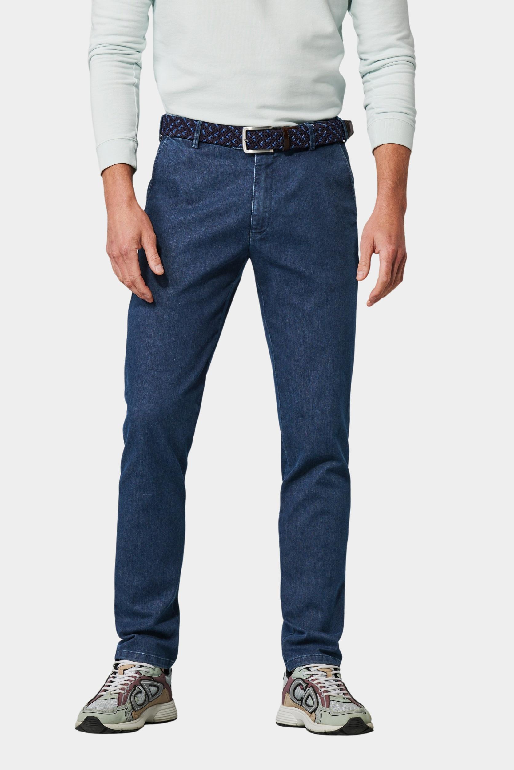 Meyer Flatfront Jeans Blauw OSLO Art.1-4122 2231412200/18