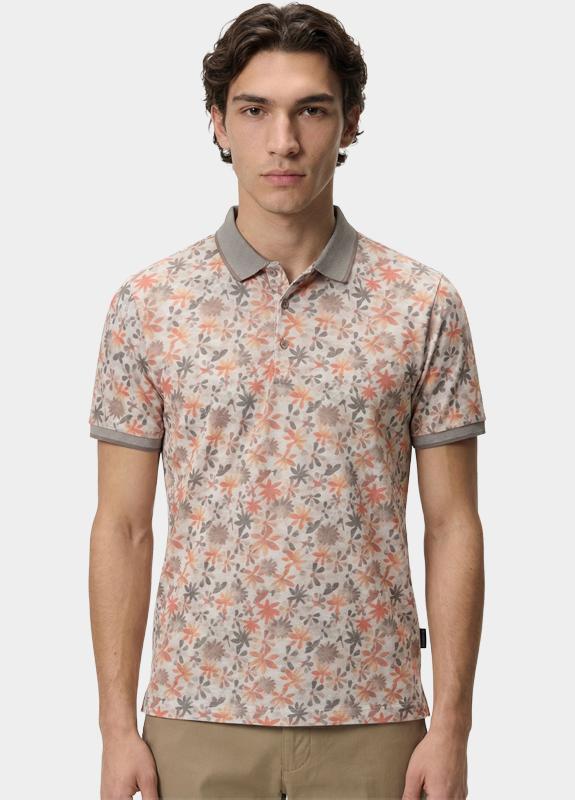 Bos Polo heren Oranje Simon 10-62/Brique