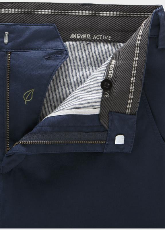 Meyer Chino Blauw BONN Art.1-8121 1021812100/19