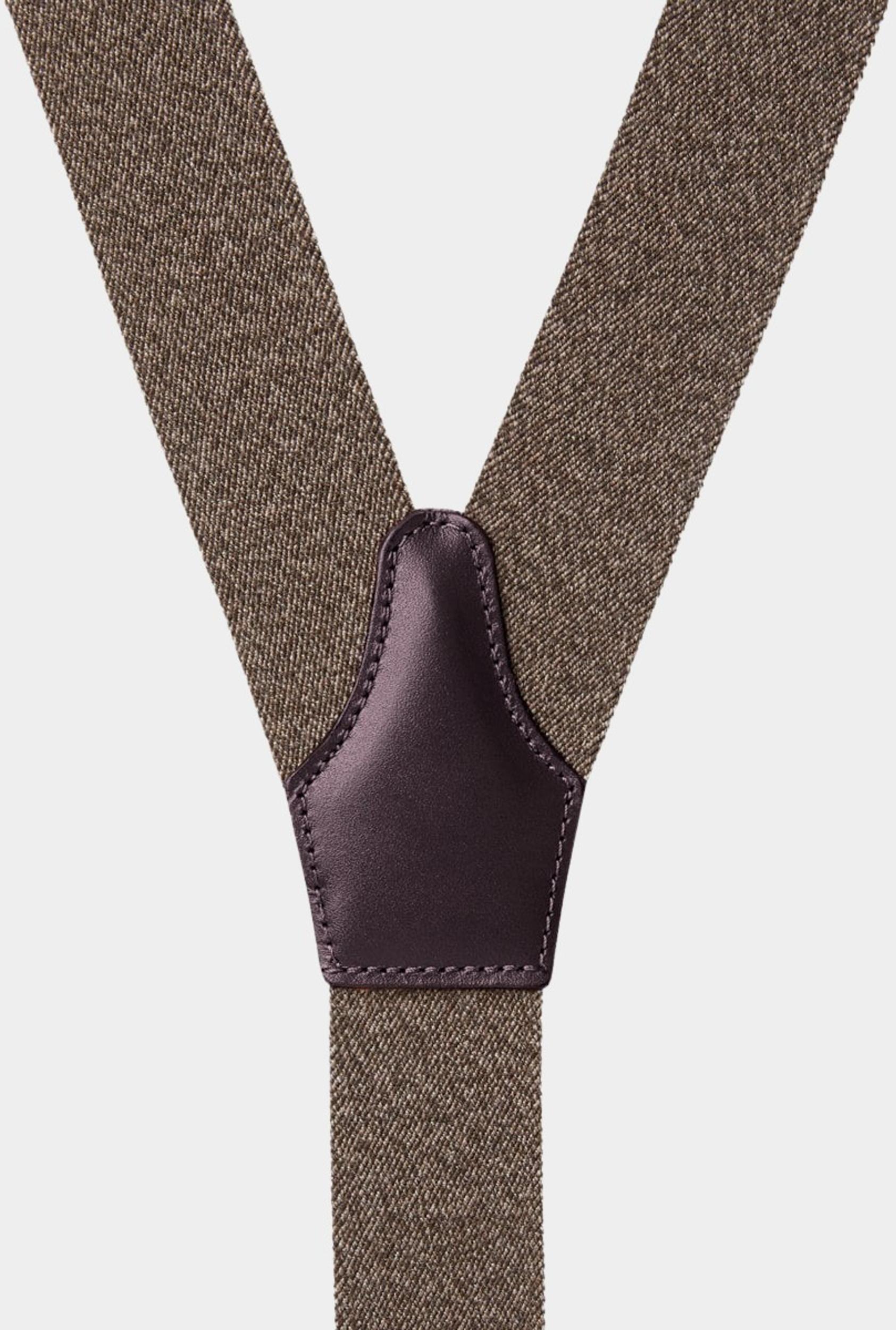 Profuomo Bretels Bruin  PP2L00012B/H