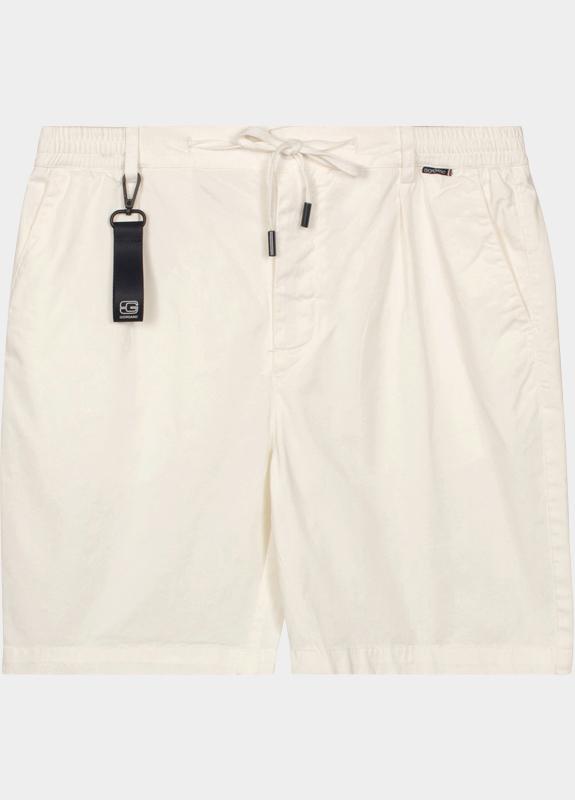 Giordano Korte Broek heren Wit Positano short Garment Dyed C 611110/10