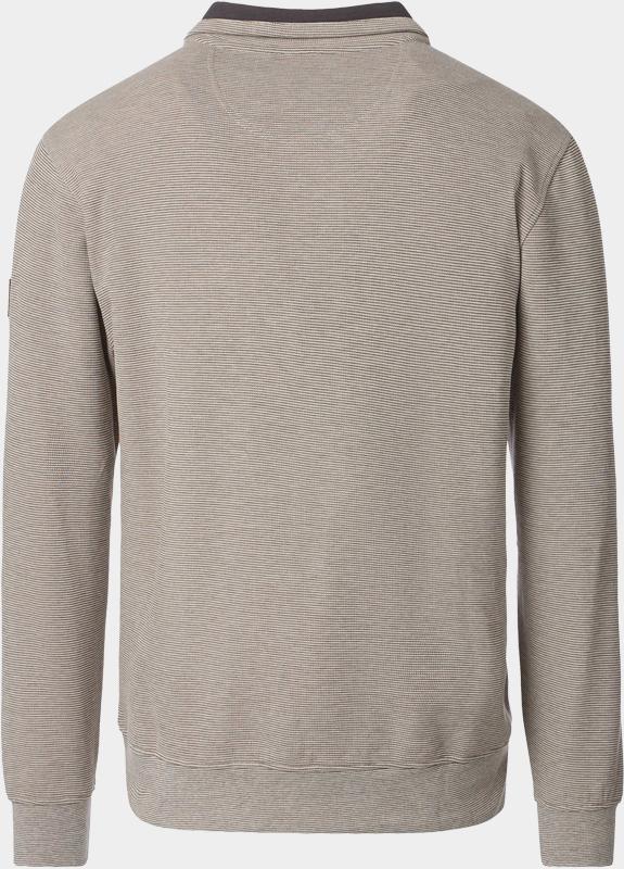 Casamoda sweat halfzip Beige Sweattroyer 126360010/668