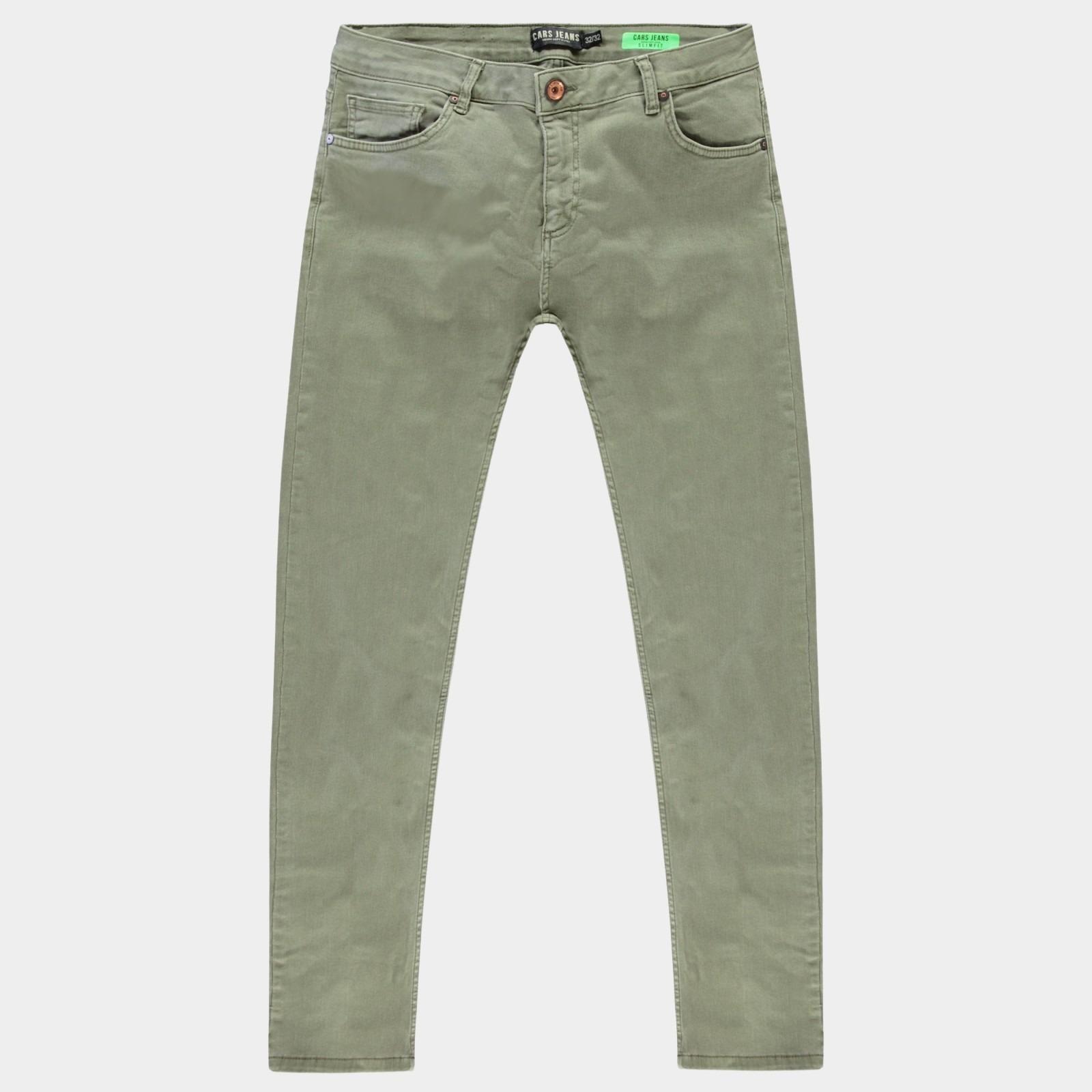 Cars Jeans Katoenen 5-Pocket Groen BLAST 78491/19