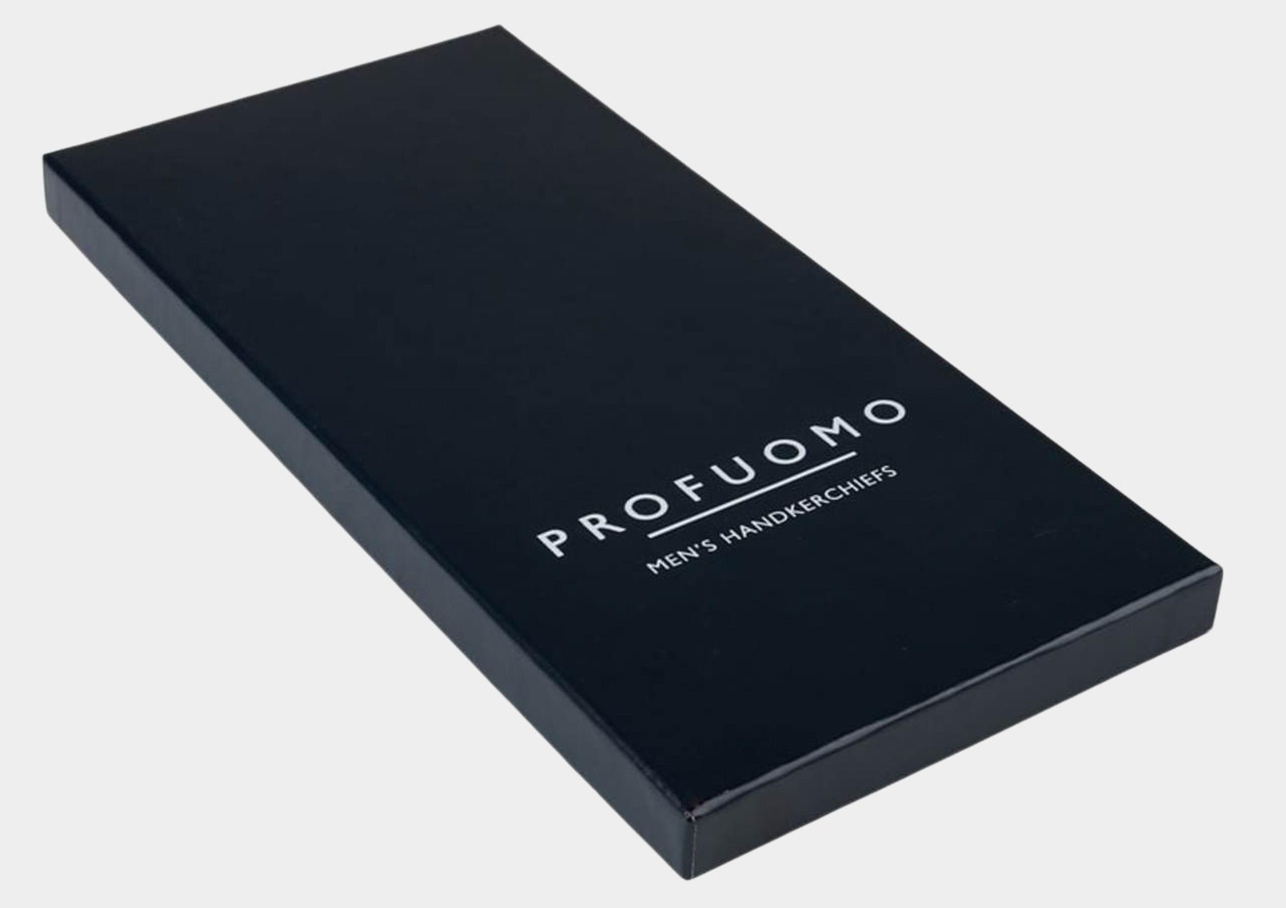 Profuomo Zakdoek Wit HANDKERCHIEF PROFUOMO SET 7 PPUO00007/A