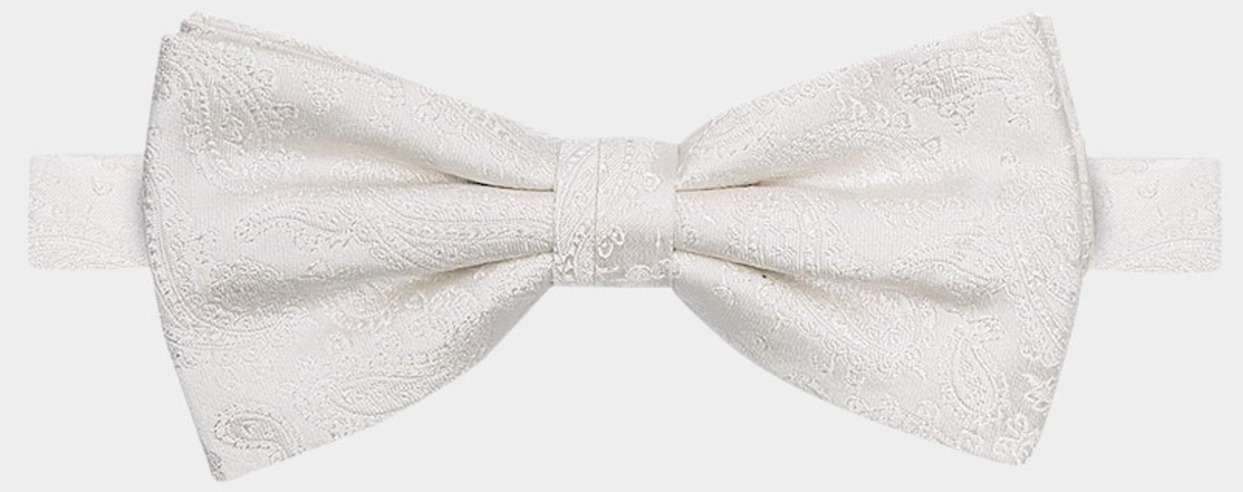 Profuomo Strik Beige 100% zijde met paisley motief PP2V00001/A