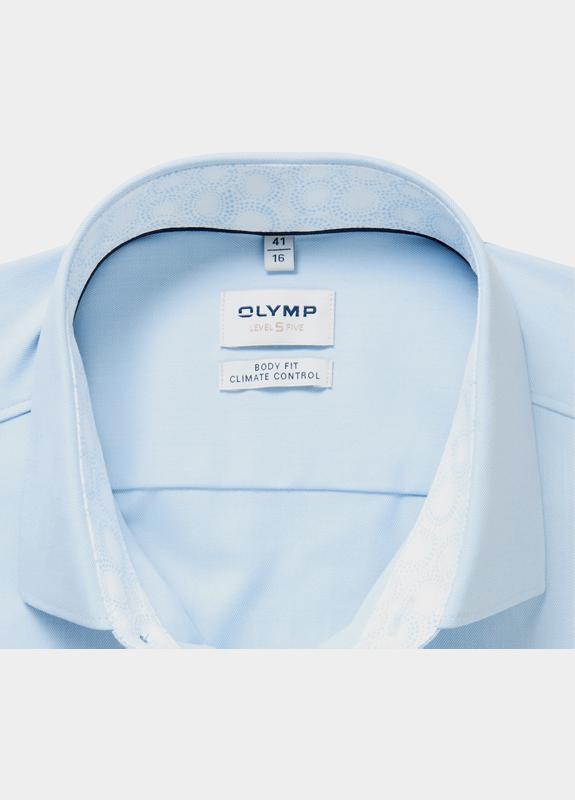 Olymp Business hemd lange mouw Blauw 208814-Hemden 208814/11