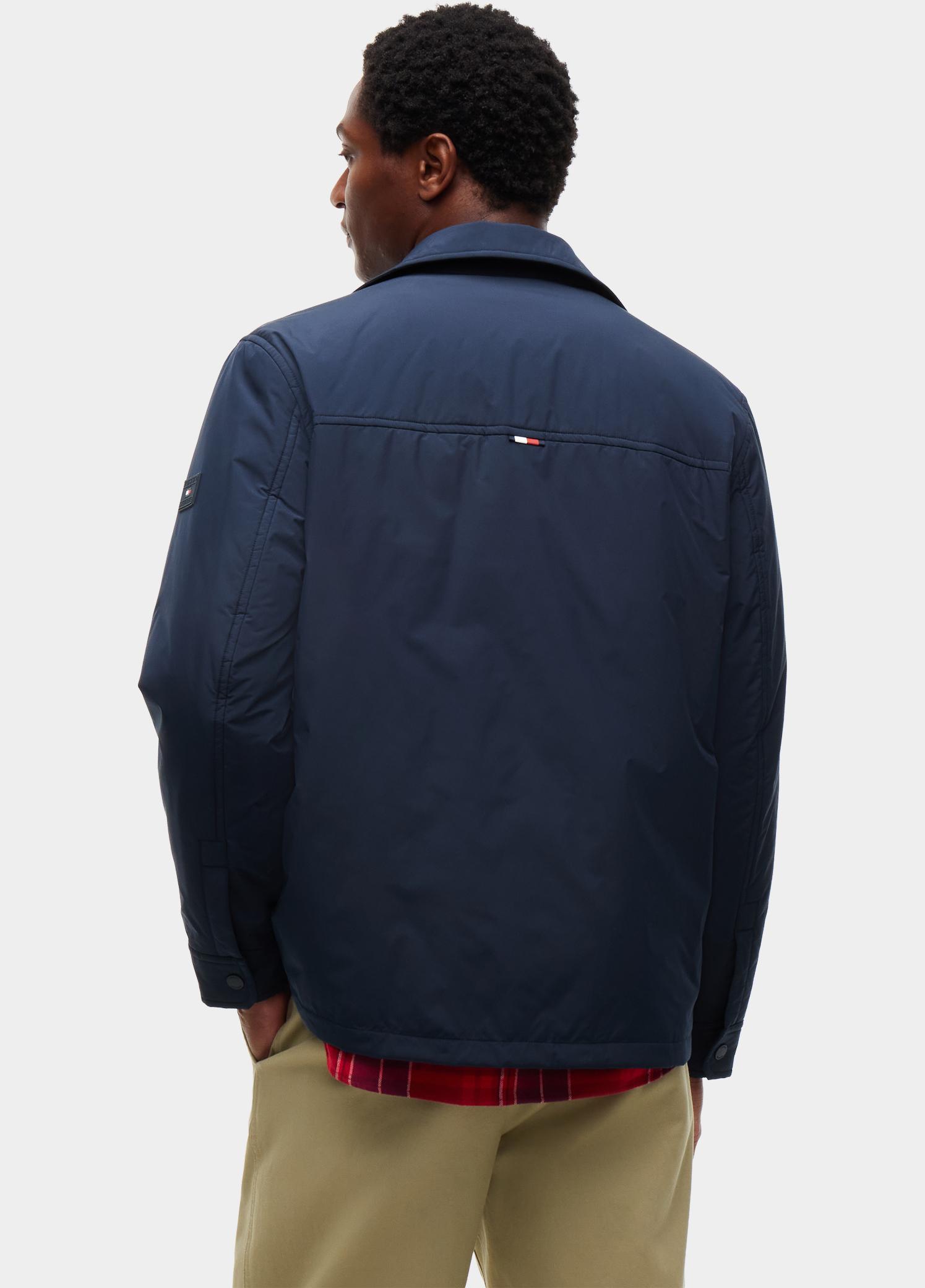 Tommy Hilfiger Winterjas heren Blauw PACKABLE LW SHIRT JACKET MW0MW44767/DW5