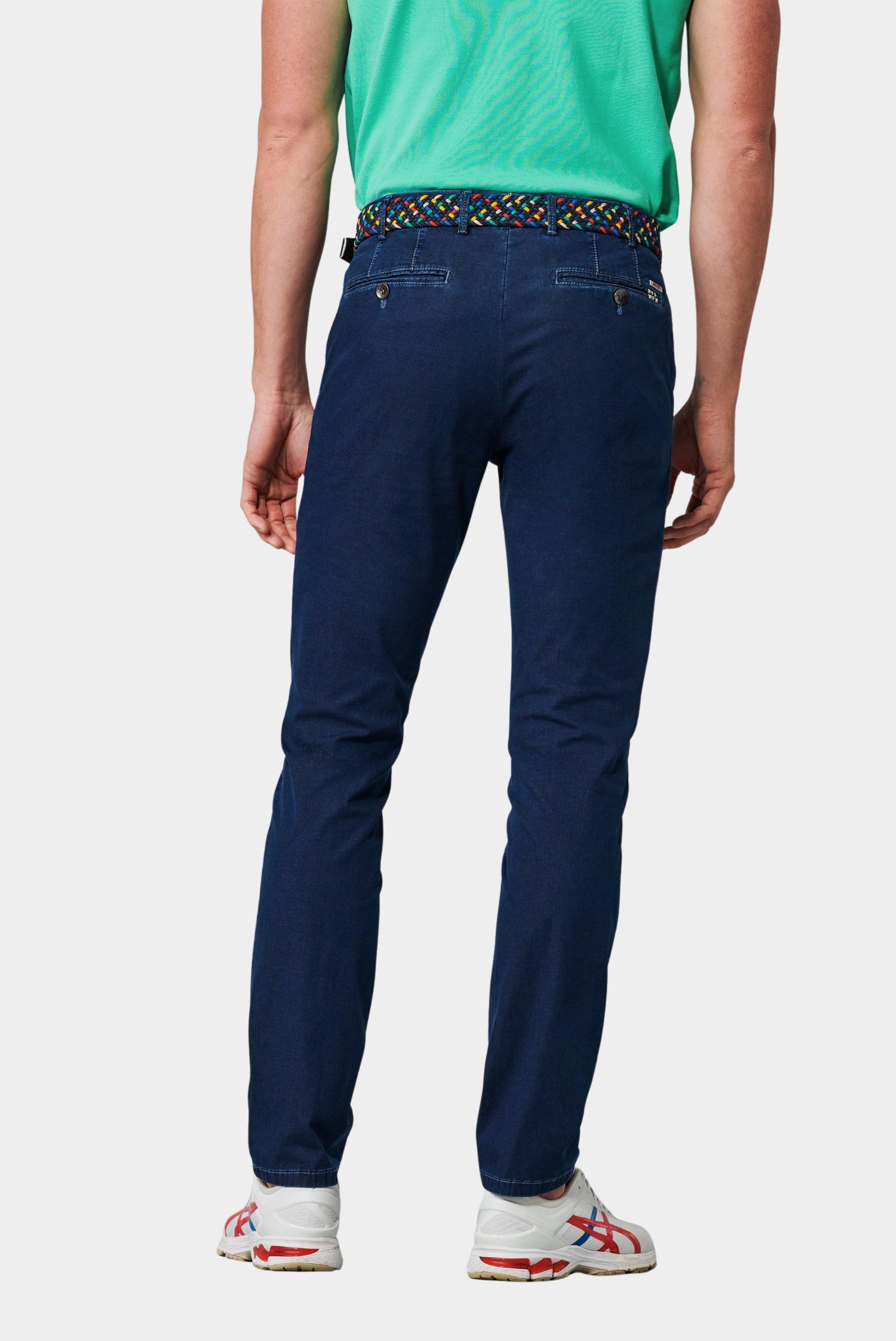 Meyer Flatfront Jeans Blauw BONN Art.1-4108 1021410800/17