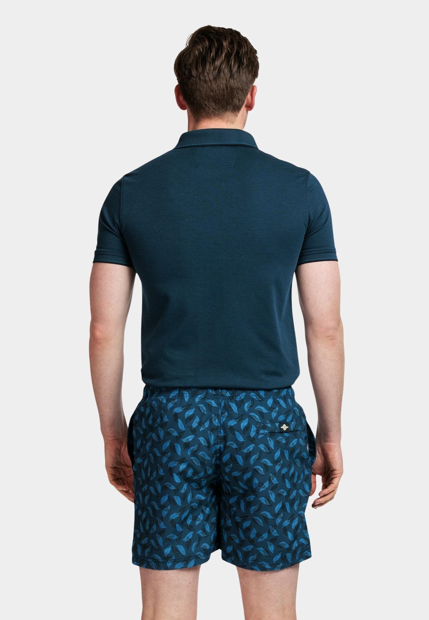 Baileys Zwembroek Blauw Swimshort allover printed "st 411004/60