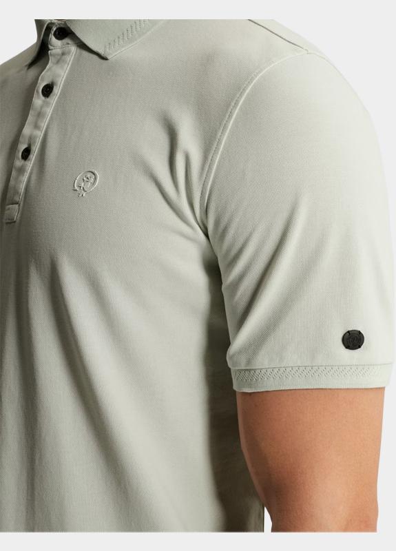 Cast Iron Polo korte mouw Blauw Short sleeve polo slim fit fi CPSS2605894/5011