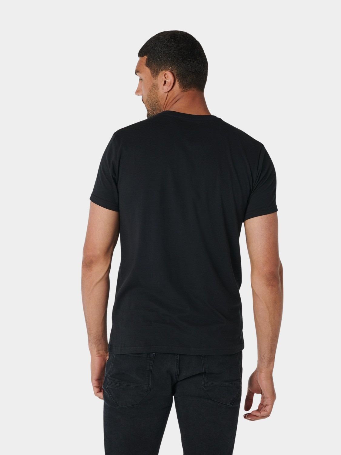 No Excess T-shirt korte mouw Zwart T-Shirt Crewneck Solid Basic N3401D/020