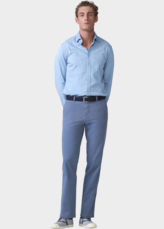 Meyer Chino Blauw ROMA ART.1-5080 1151508000/16