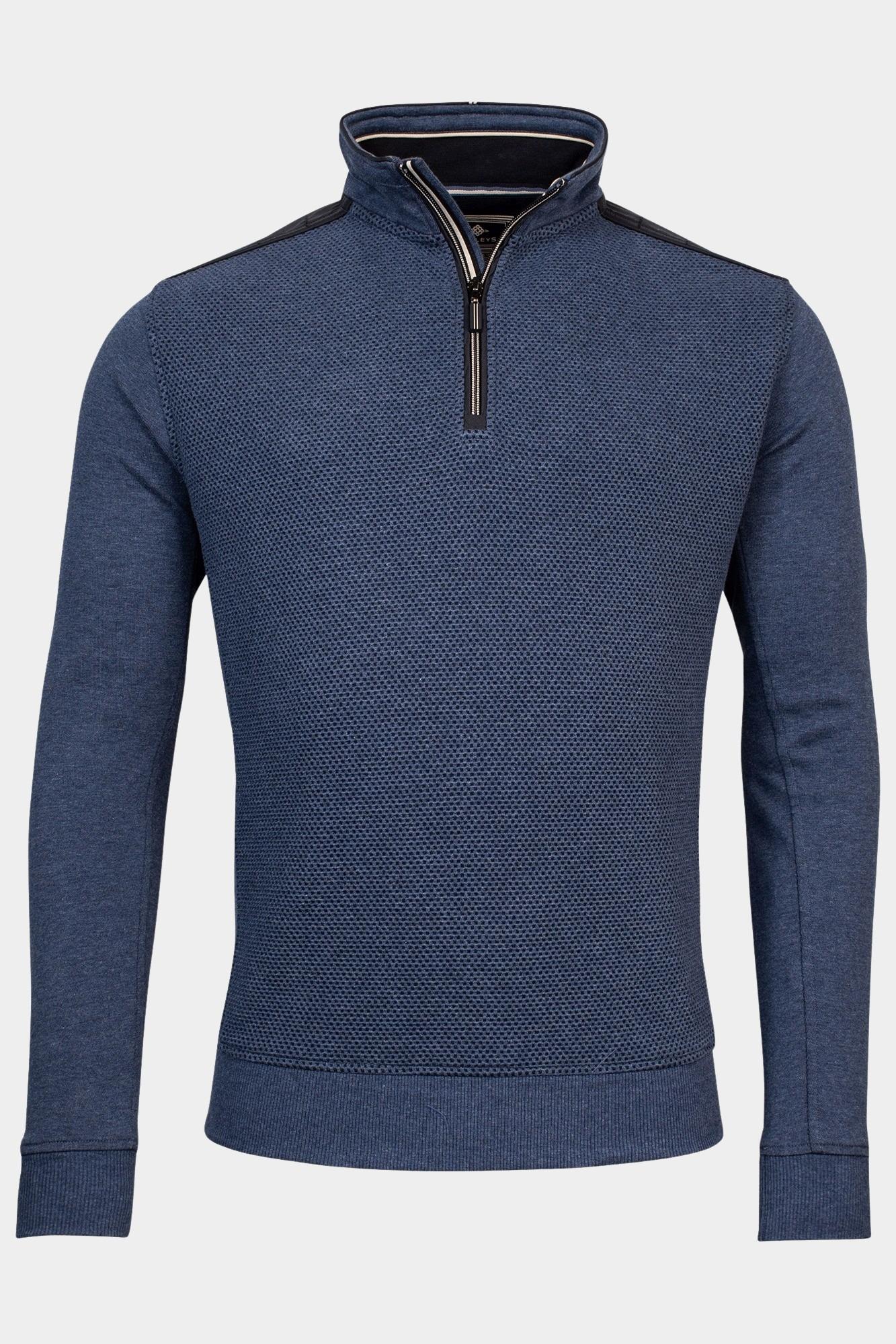 Baileys Half Zip Blauw Sweatshirt 1/2 zip  Fr. 323177/675