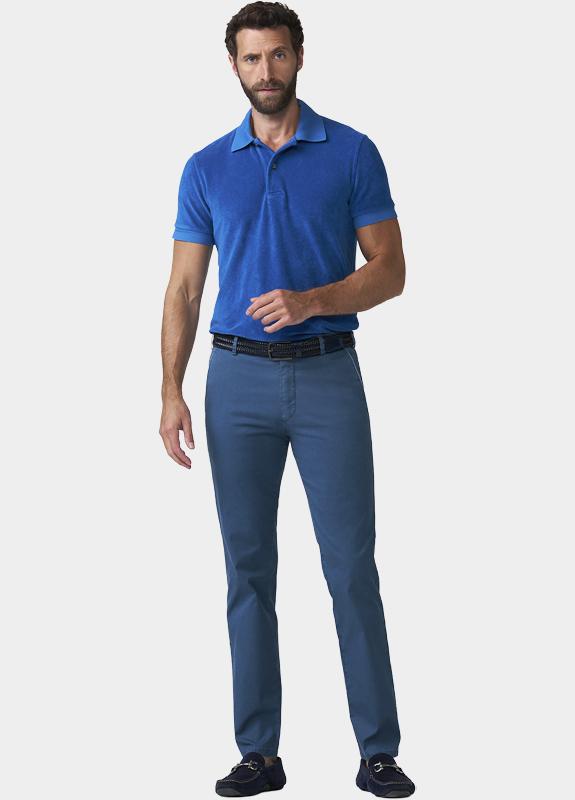 Meyer Chino Blauw NEW-YORK Art.1-5074 1241507400/16