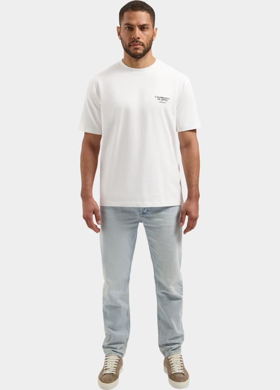 Dstrezzed T-shirt heren Wit DS_Collin Artwork Tee 203512/100