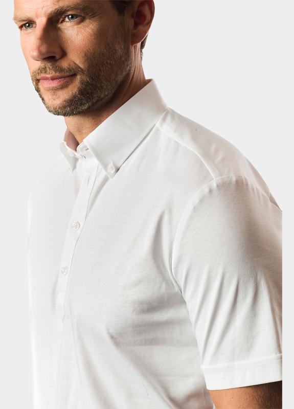 Ledub Business hemd korte mouw Wit MFN0 0328019/910-000-000