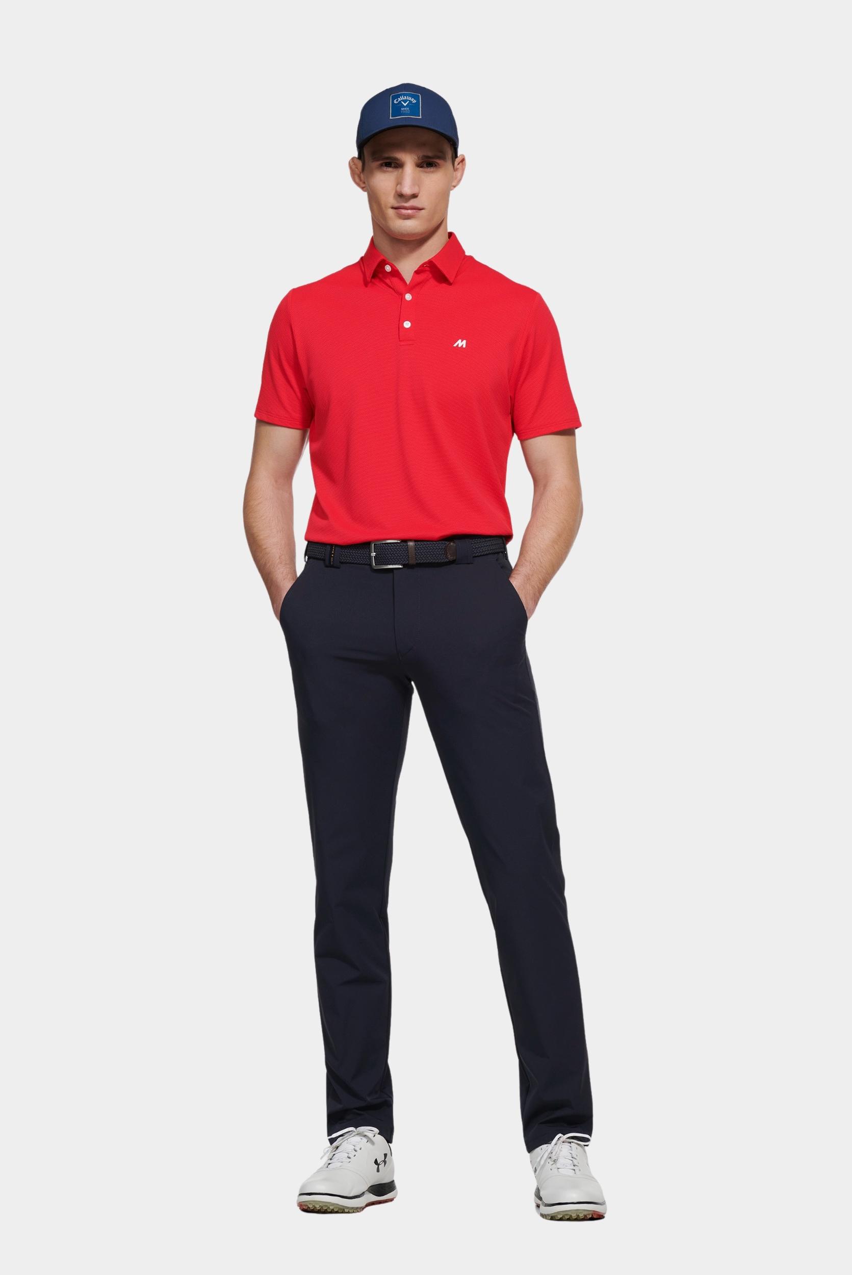 Meyer Polo korte mouw Rood RORY Art.9-9006 9519900600/54
