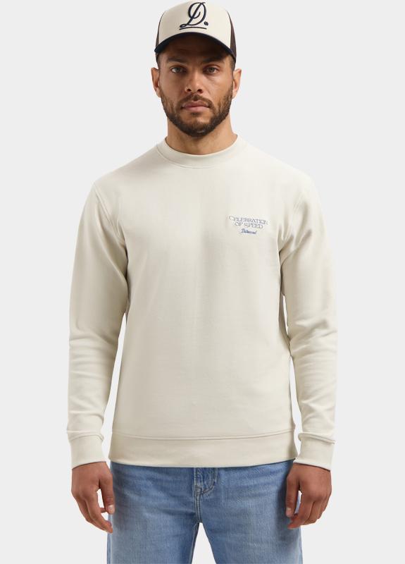 Dstrezzed Sweater heren Beige DS_Karas Artwork Crew 211810/107