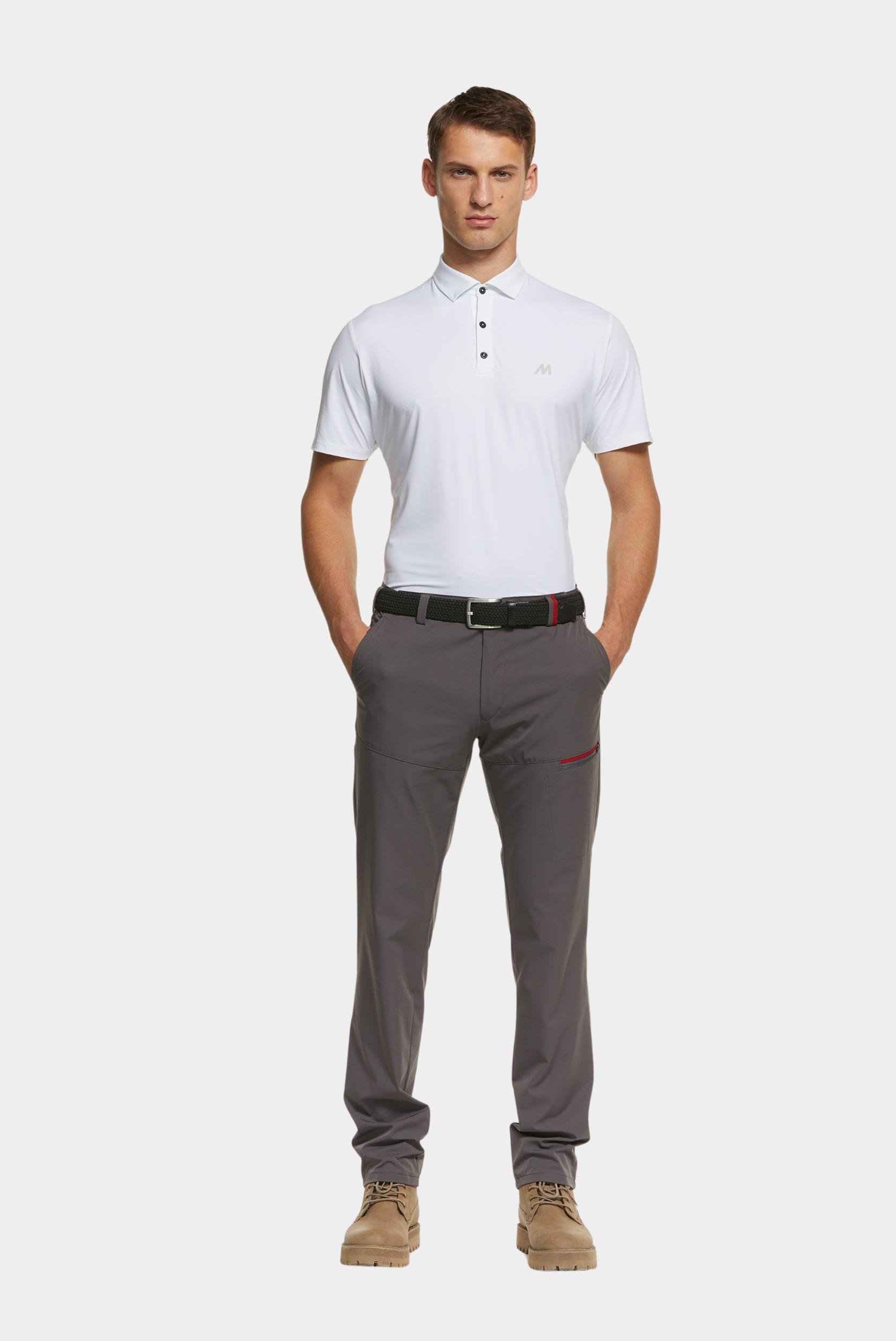 Meyer Polo korte mouw Wit TIGER Art.9-9005 9509900500/40