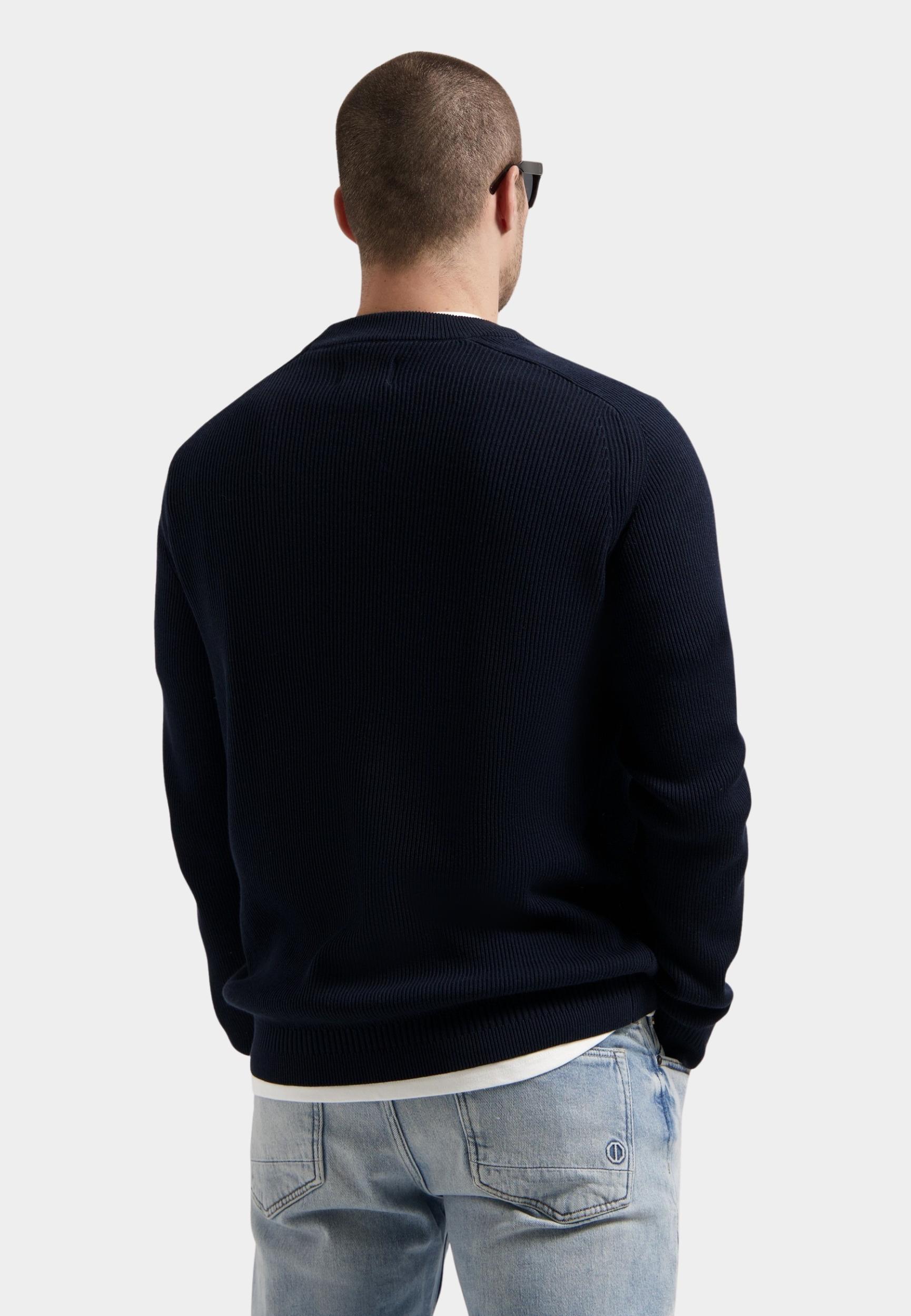 Dstrezzed Pullover Blauw DS_Pedro 405738-SS25/649
