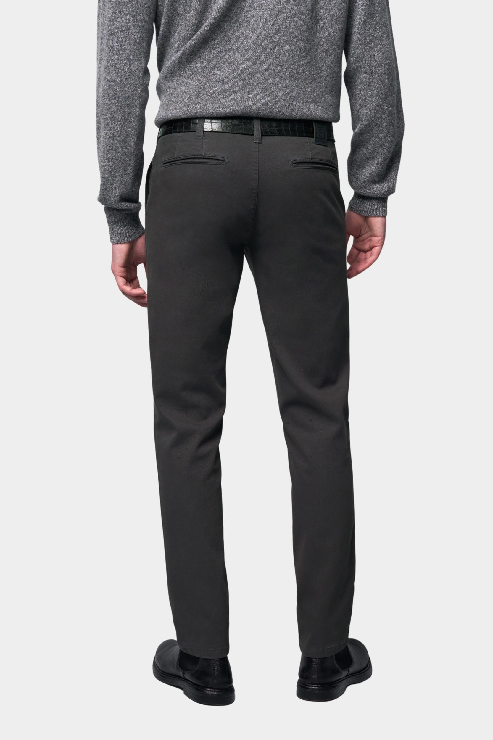 Meyer Katoenen Broek Grijs CHINO Art.2-6187 3642618700/08