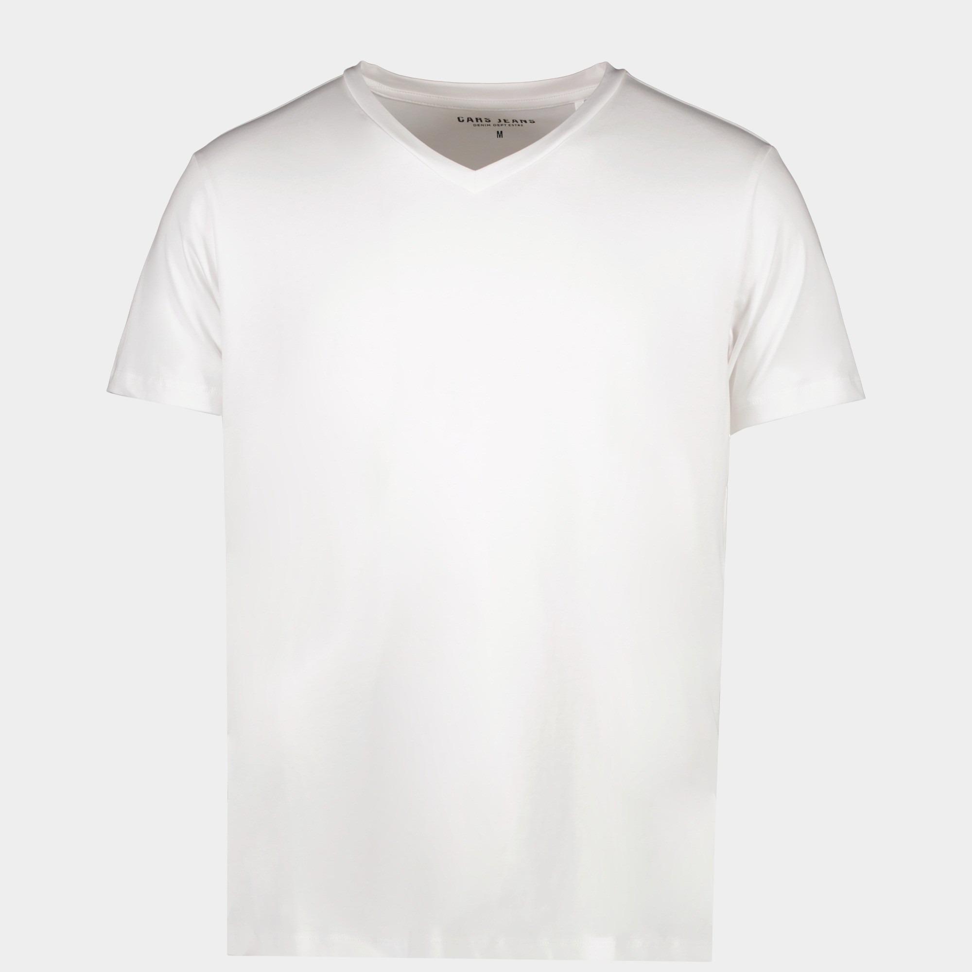 Cars Jeans T-shirt korte mouw Wit VIN 65675/23