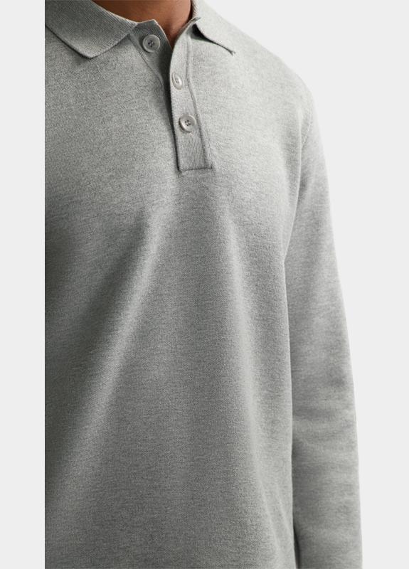Dstrezzed Polo lange mouw Grijs DS_Chev Polo 405928/831