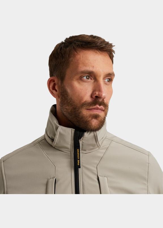 PME Legend Winterjas heren Grijs Semi long jacket HAWKDOWN Sof PJA2510140/8225