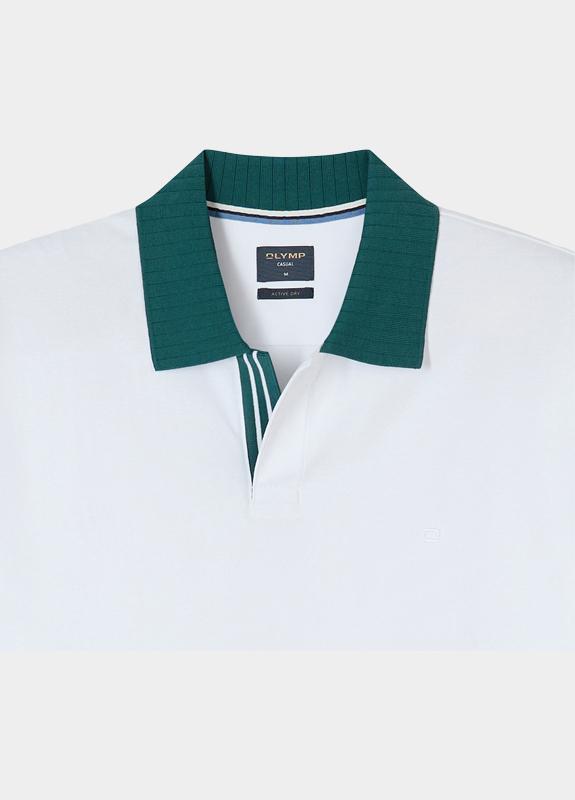 Olymp Polo heren Wit  541812/00