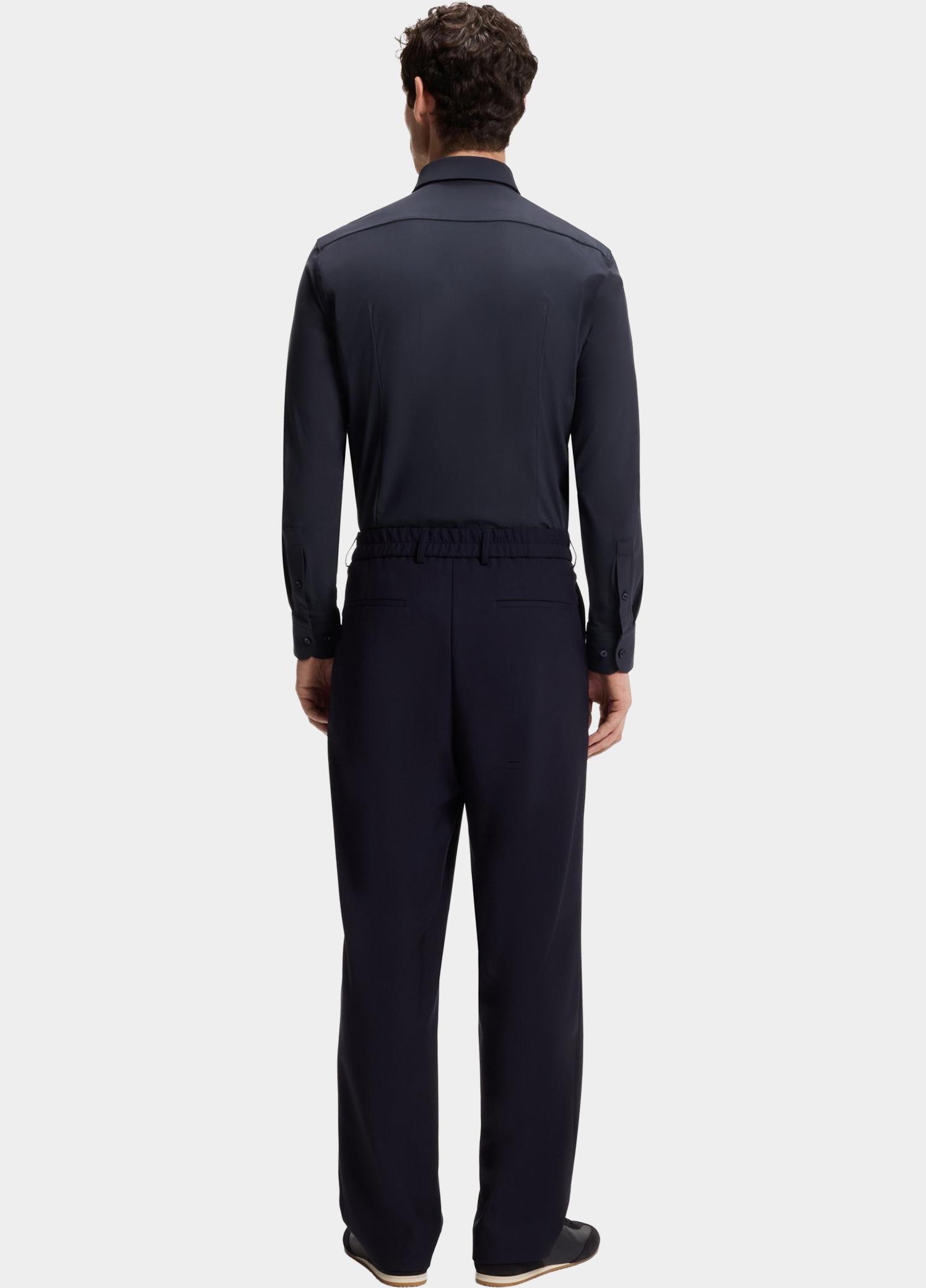 BOSS Black Business hemd lange mouw Blauw P-HANK-S-K-261 10248739 01 50555747/404