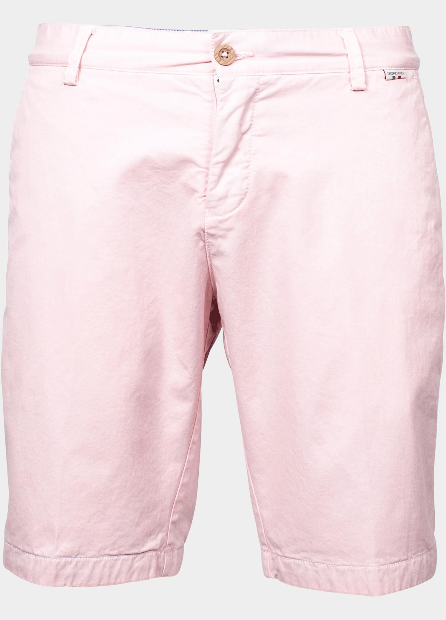 Giordano Korte Broek heren Roze Stockholm Short Garment Dyed 411115/51