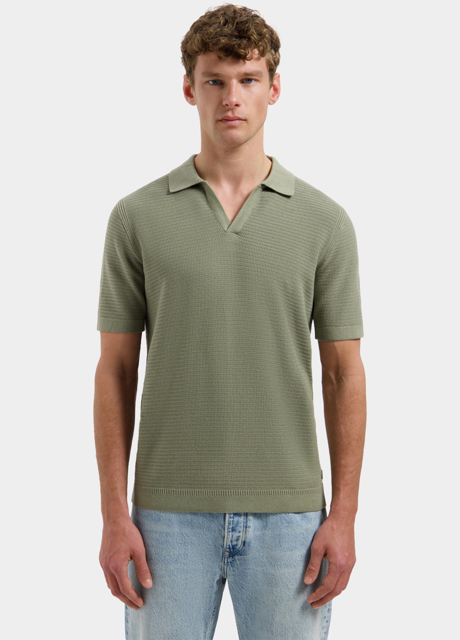 Dstrezzed Polo korte mouw Groen Kostas Polo 421018/564