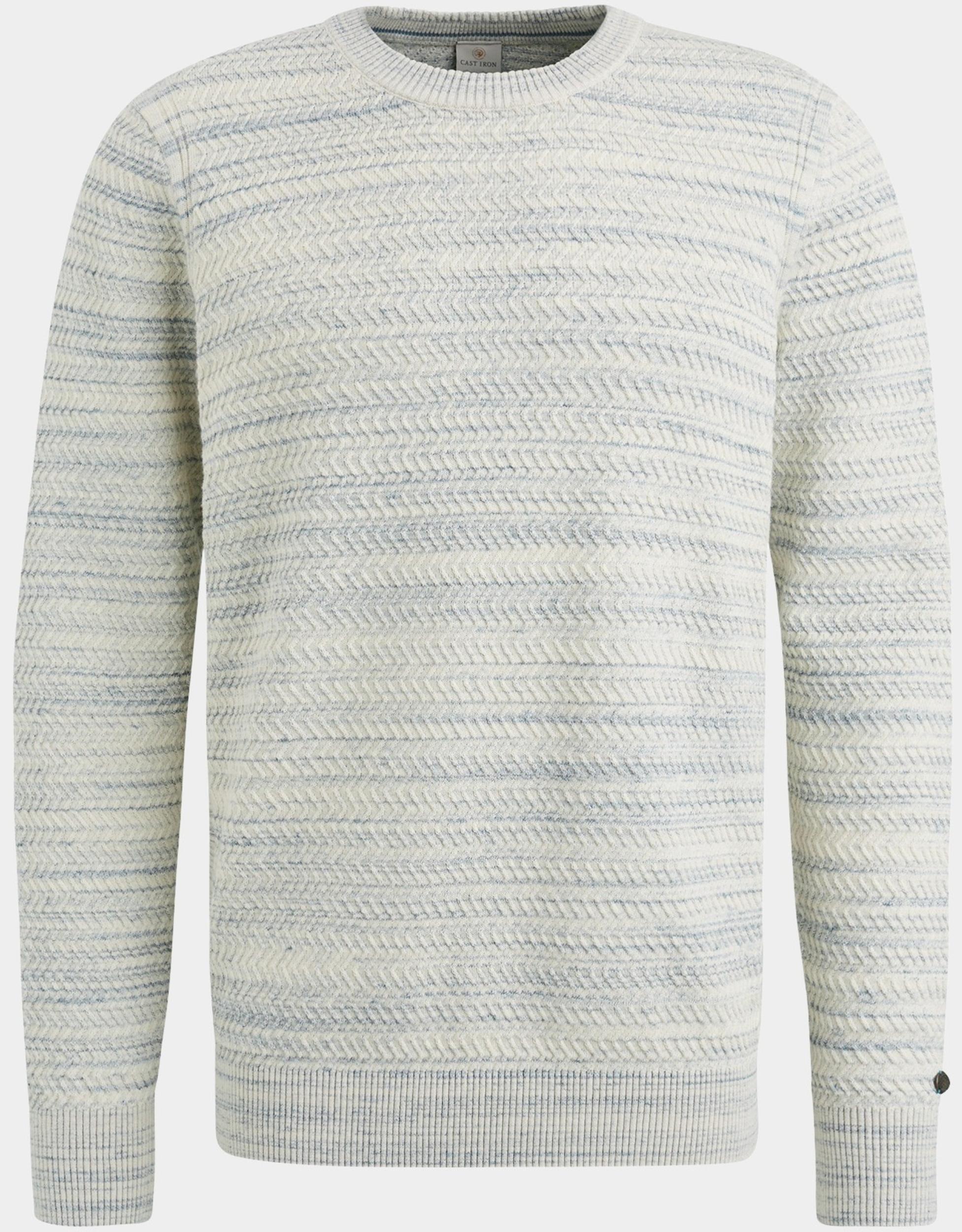 Cast Iron Pullover Beige Crewneck cotton blend CKW2411353/7014