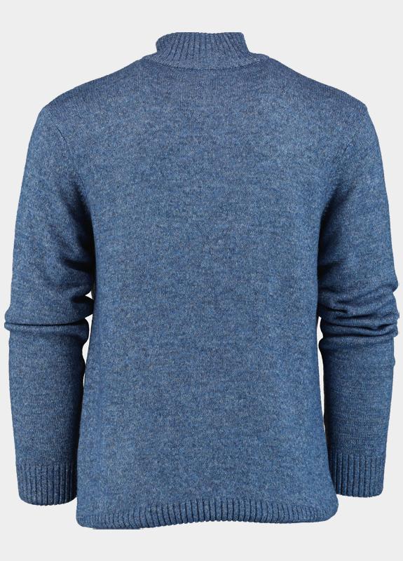 Innocente Half Zip Blauw  1111/40430 Indigo