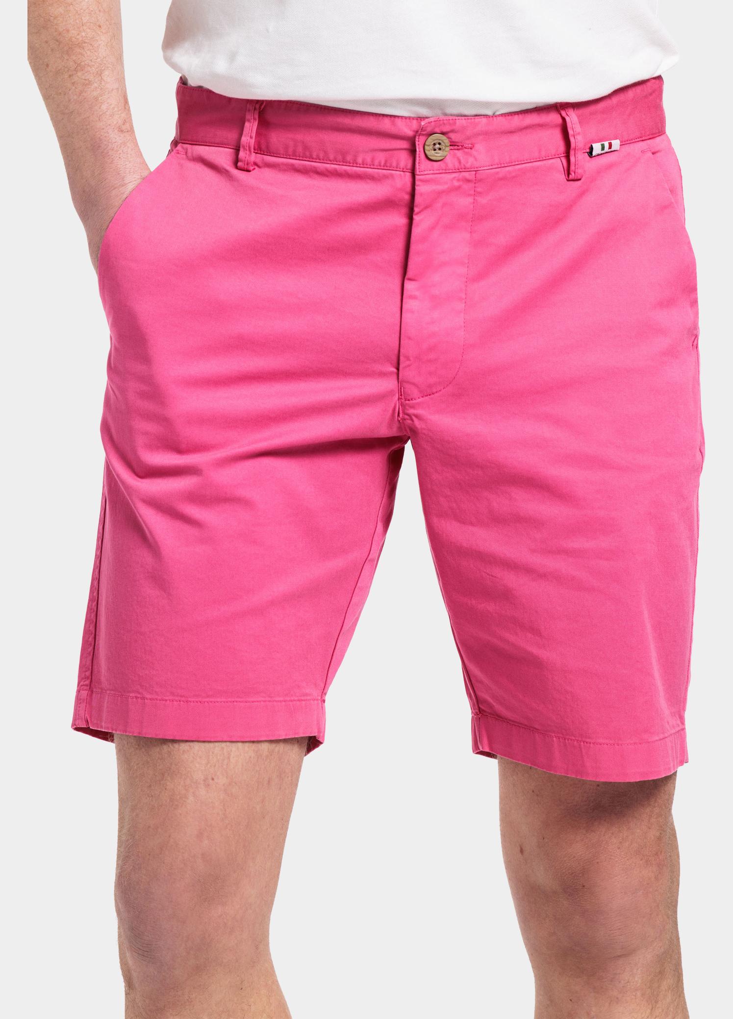Giordano Korte Broek heren Rood Stockholm Short Garment Dyed 411115/33