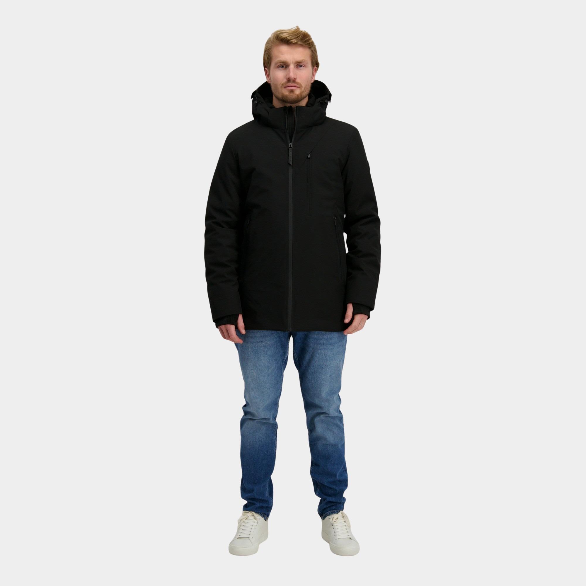 Cars Jeans Winterjack Zwart Harwick 64464/01